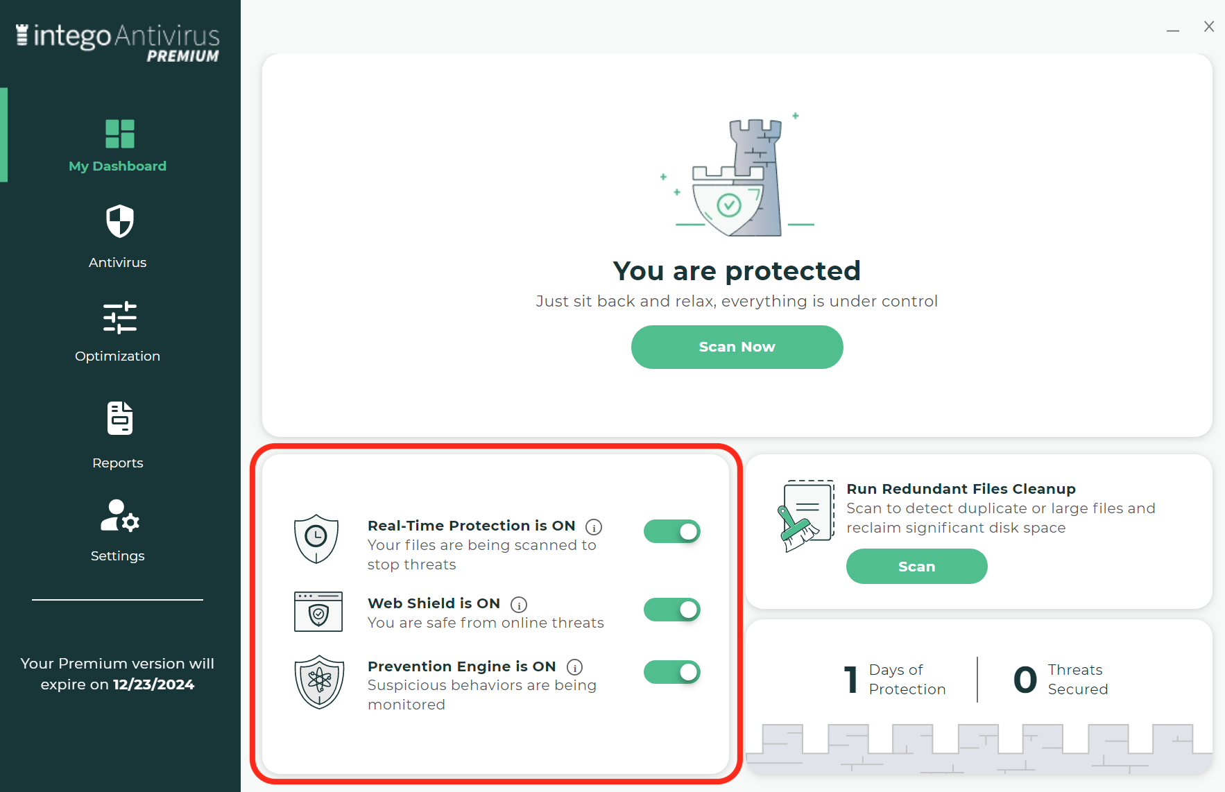 Main Dashboard - Status Indicators.png