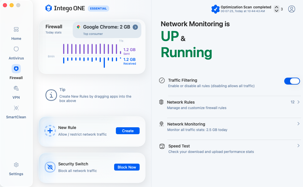 Firewall Dashboard