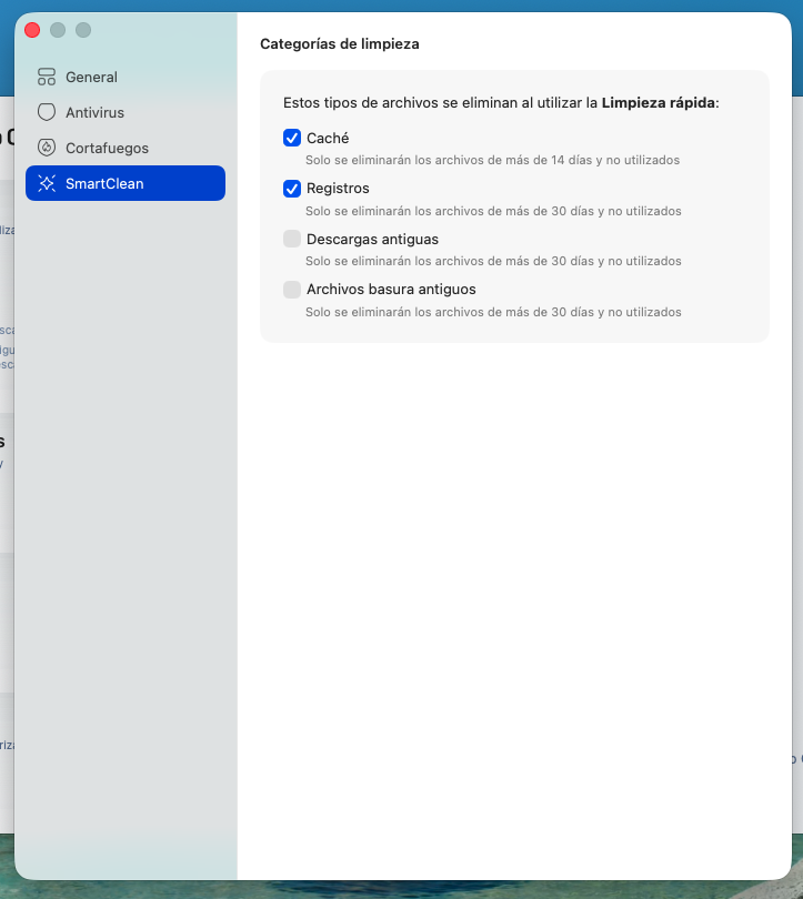 SmartClean Settings Layout (Spanish).png