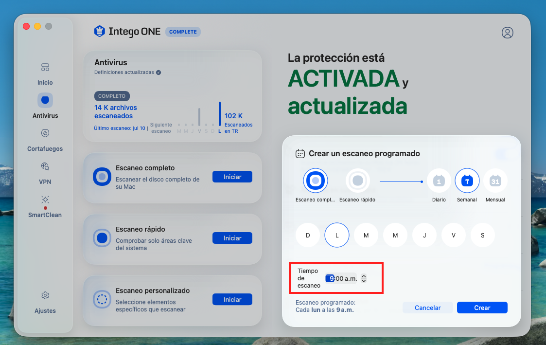 Scheduled Scan - Choose Weekly Time (Spanish).png
