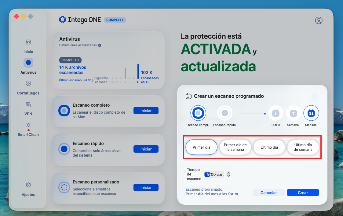 Scheduled Scan - Choose Monthly Repeate Time (Spanish).png
