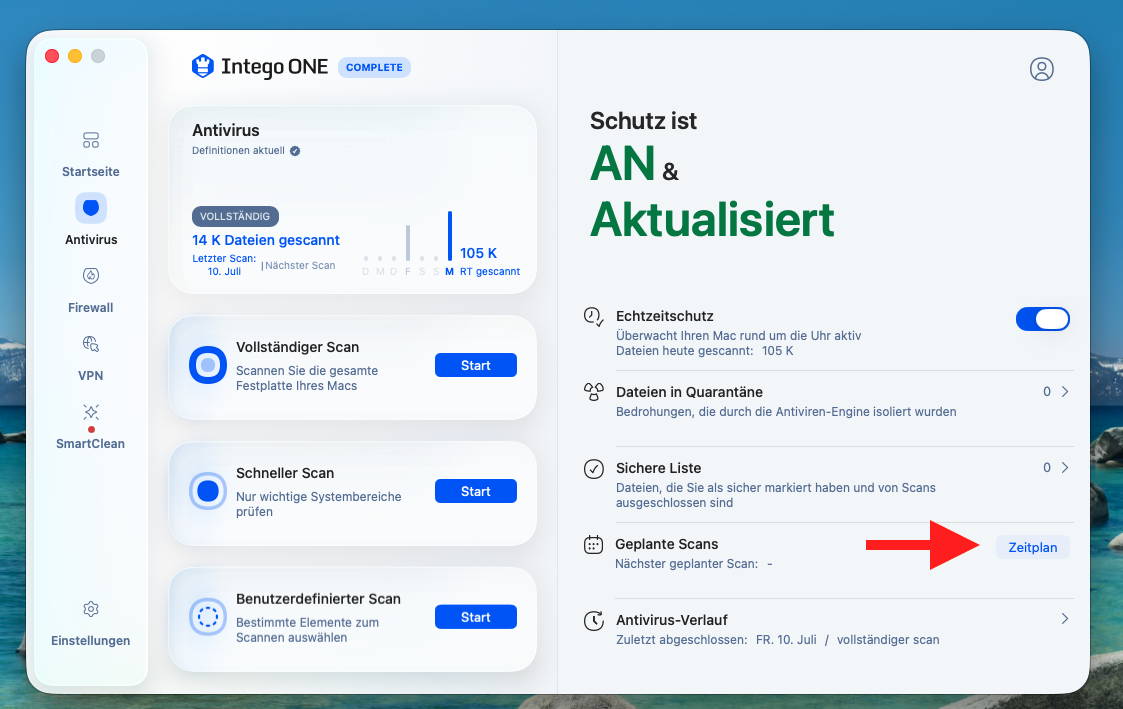 Navigate to Scheduled Scans (German).png