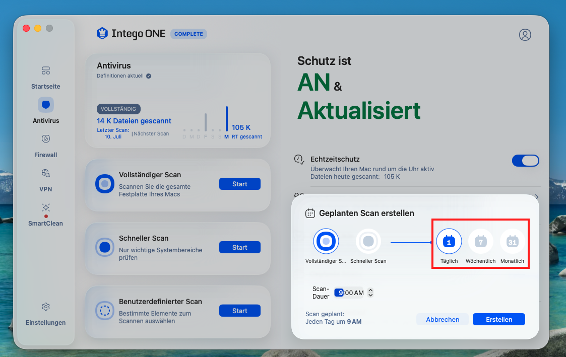 Scheduled Scan - Choose Frequency (German).png