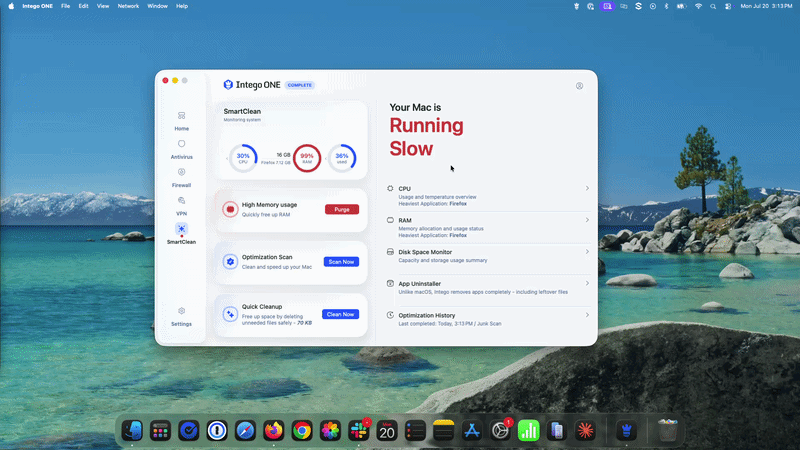 SmartClean Disk Space Monitoring Clean Cache.gif